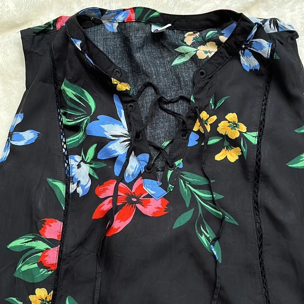 Old Navy floral dress sz XL - Picture 5 of 7